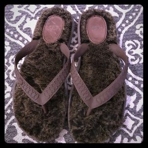 UGG Brown Sandals Flip Flops